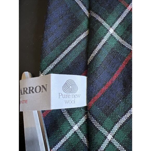 LOCHCARRON Mackenzie Tartan Plaid Tie 100% New Wool Scotland - Picture 5 of 5